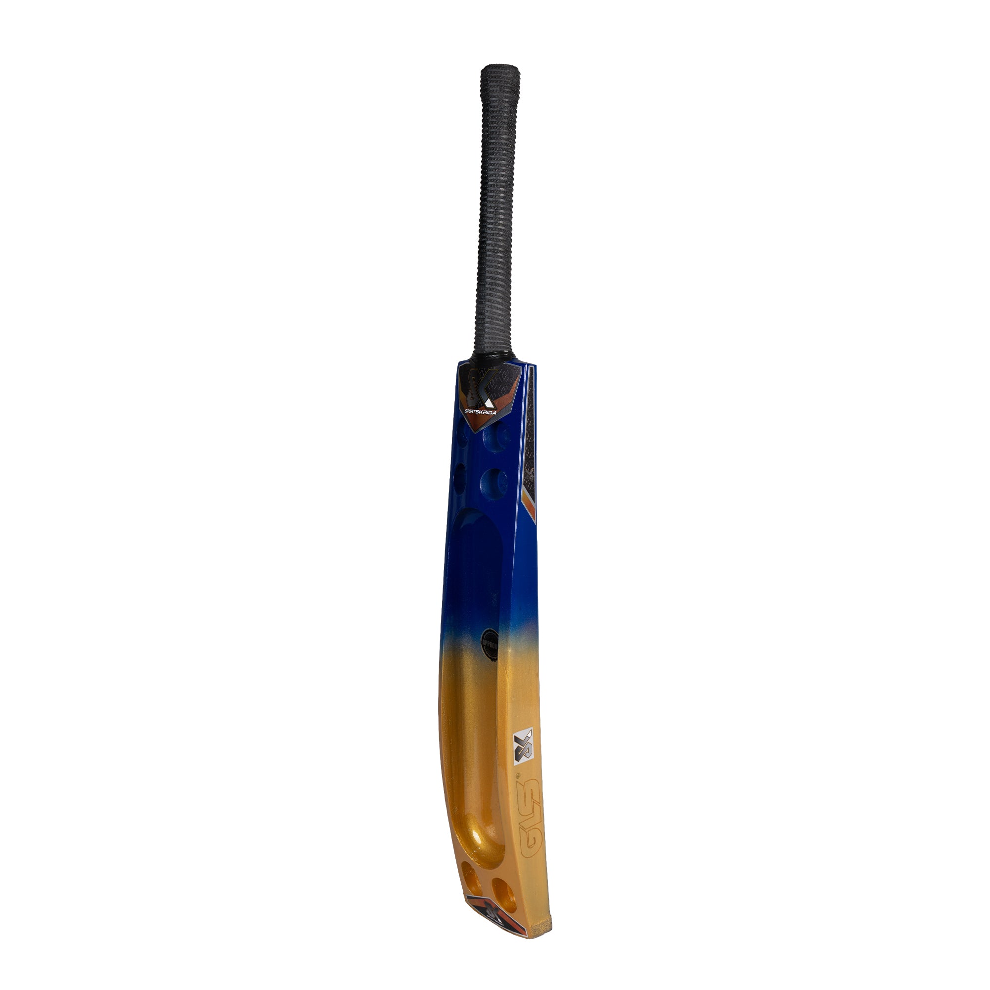 SK Kashmir Willow Triple Blade Scoop Tennis Cricket Bat – MI Edition