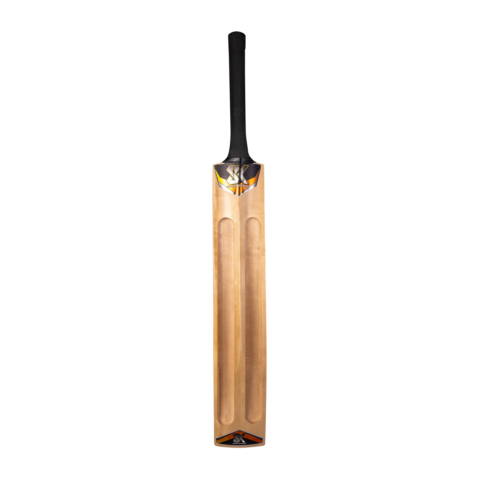 SK Kashmir Willow Triple Blade Scoop Tennis Cricket Bat Natural