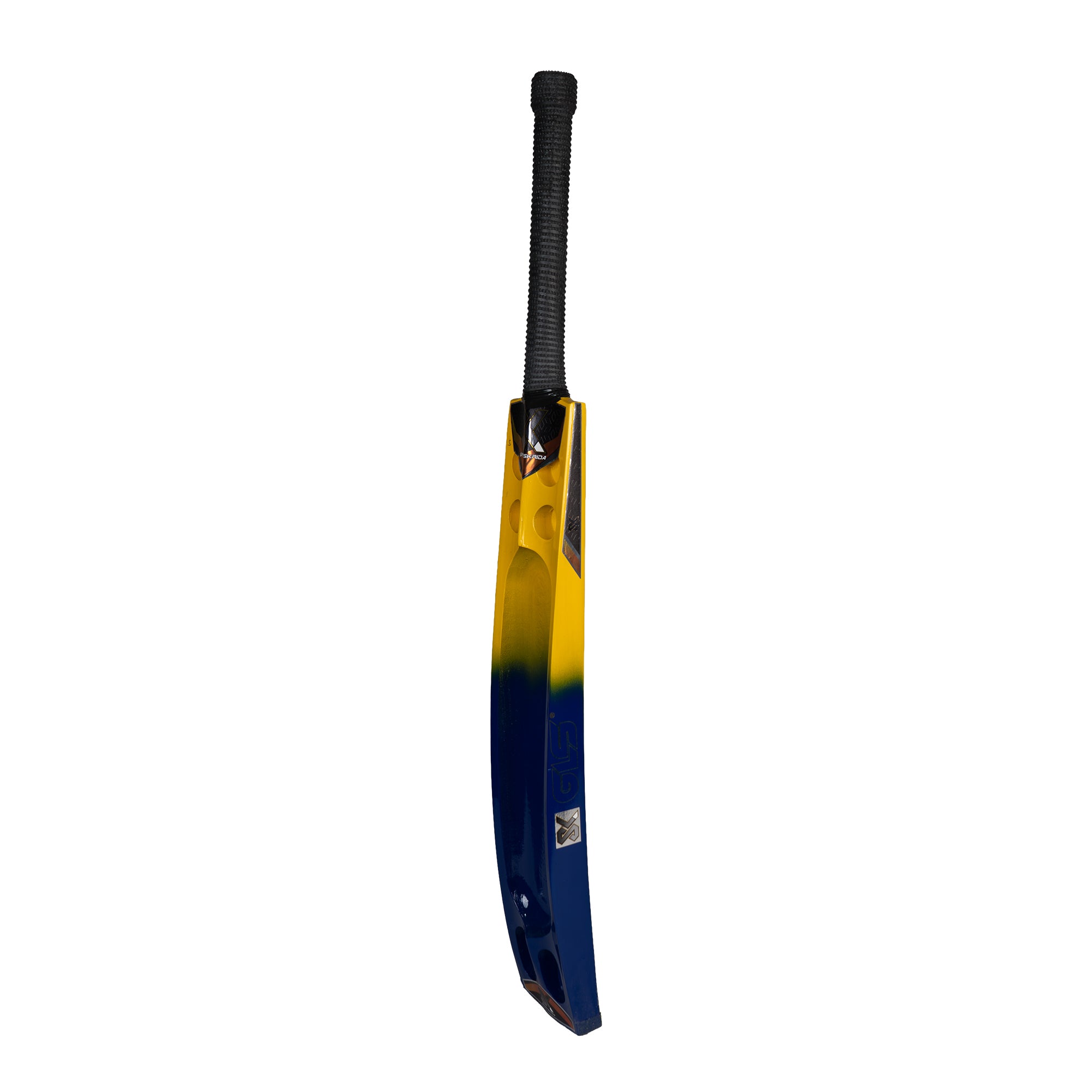 SK Kashmir Willow Triple Blade Scoop Tennis Cricket Bat – CSK Edition