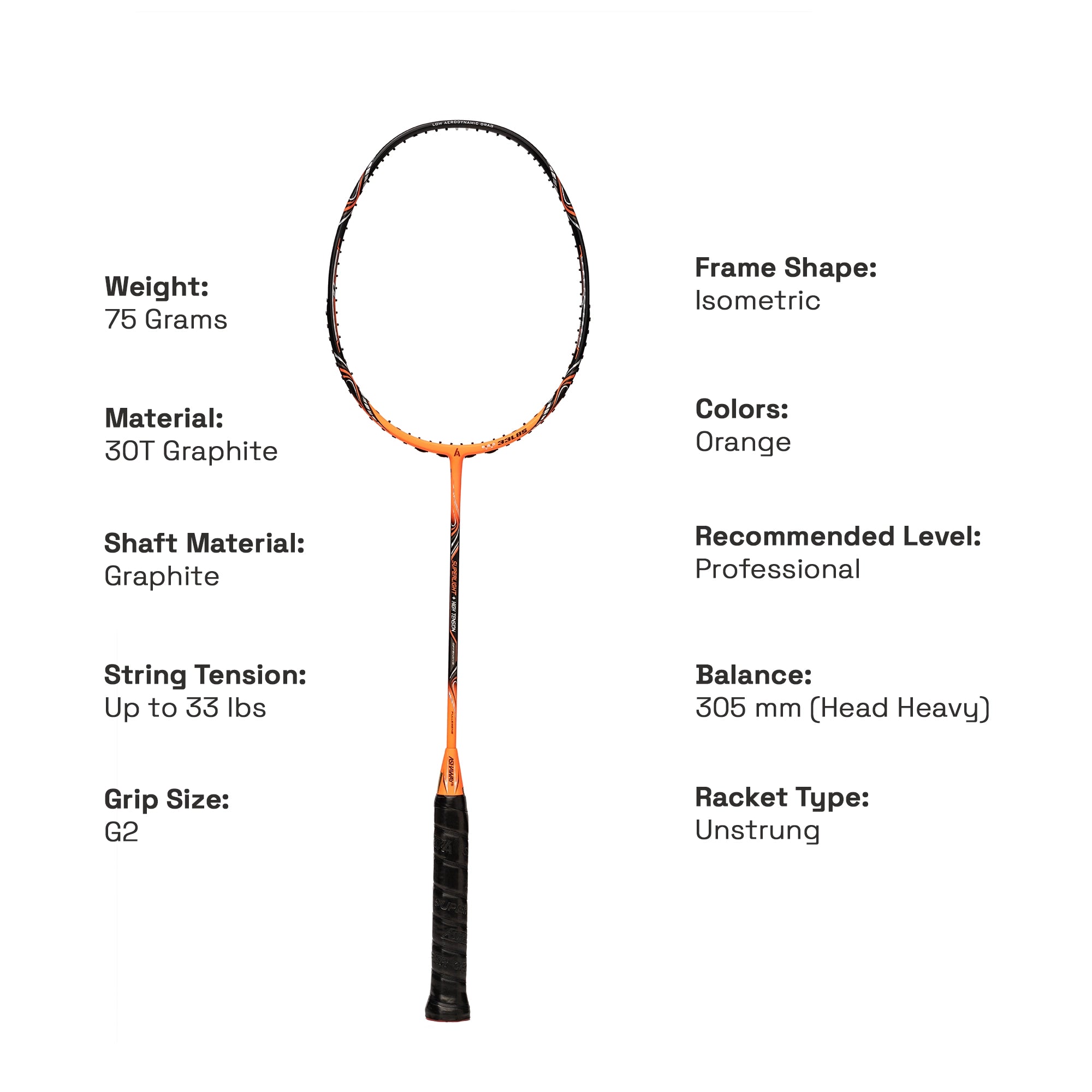 ASHAWAY AEROSPEED 75