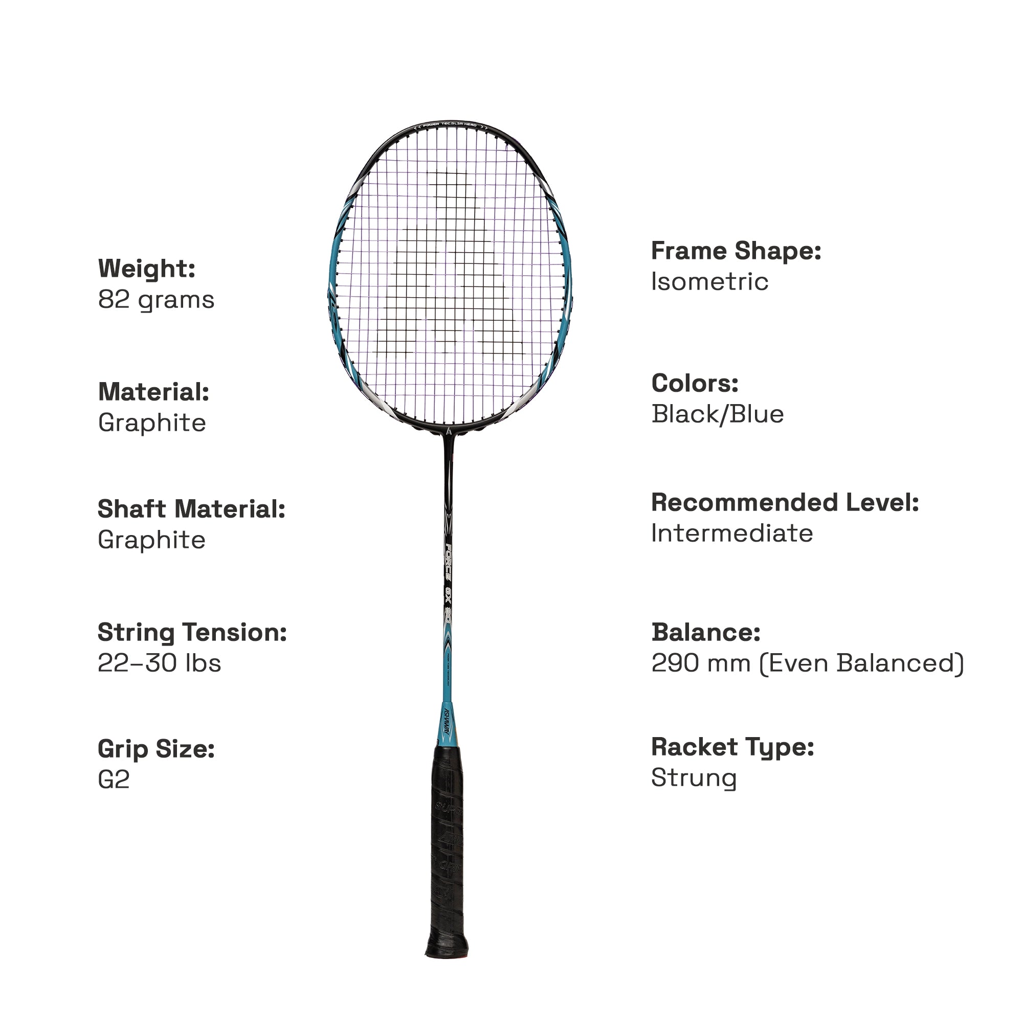 ASHAWAY FORCE GX 80