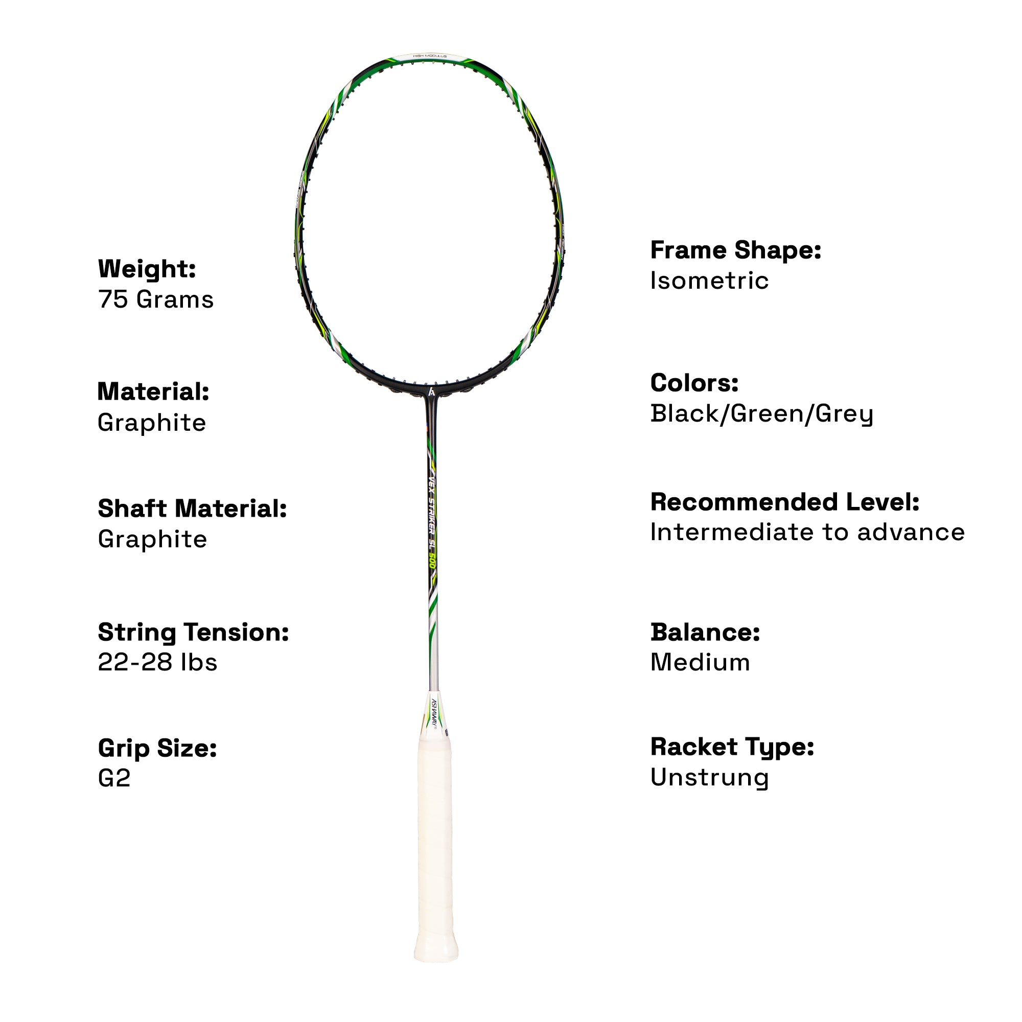 ASHAWAY VEX STRIKER 500