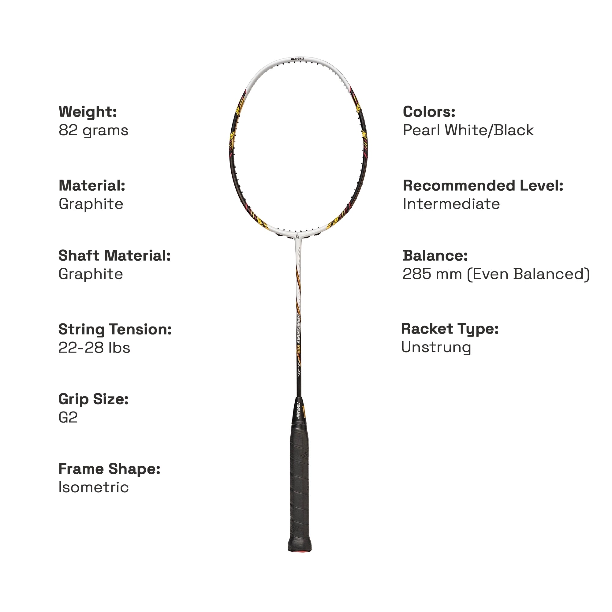 ASHAWAY CARBON FORCE 800