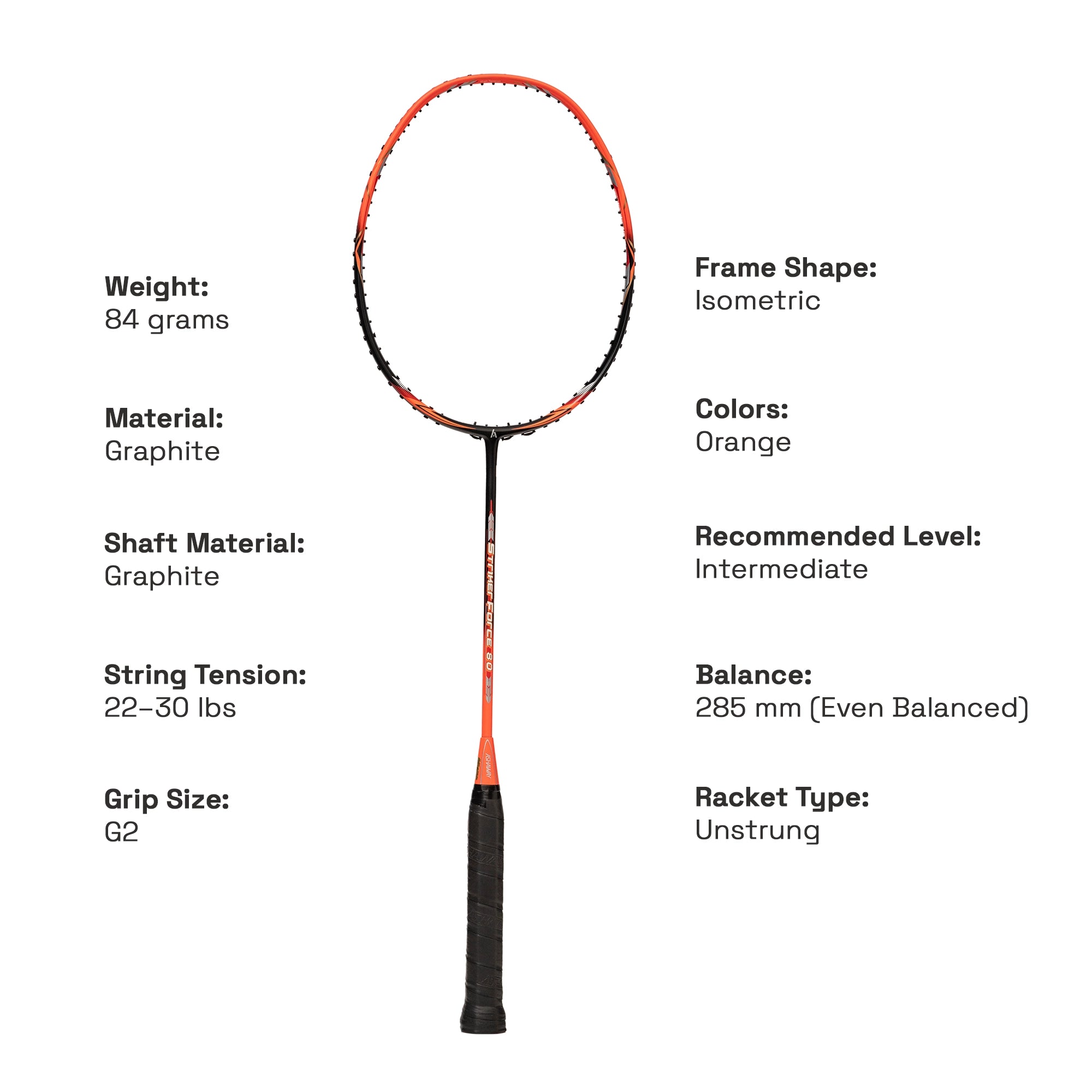 ASHAWAY STRIKER FORCE 80
