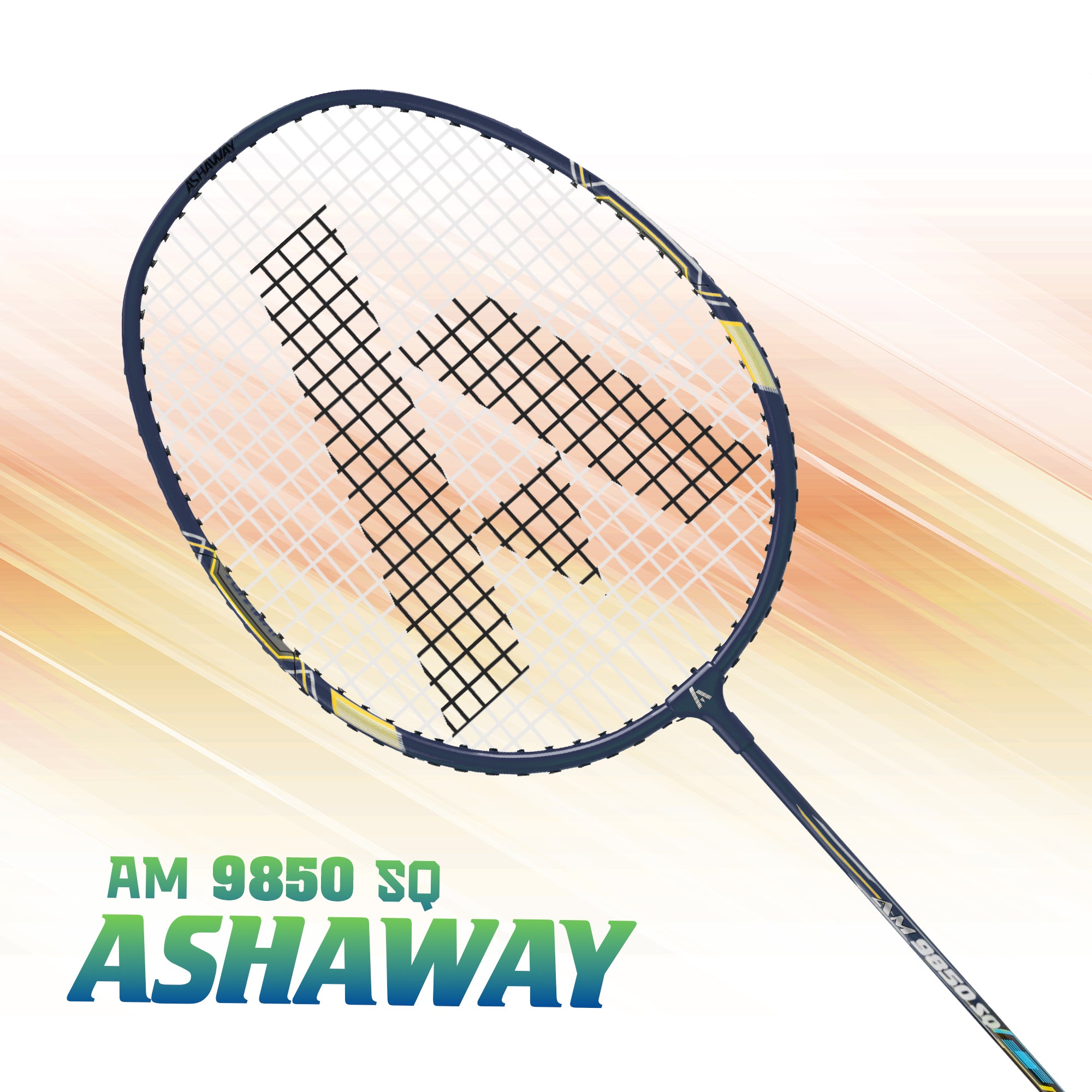 ASHAWAY AM 9850 SQ-T Joint Racquet
