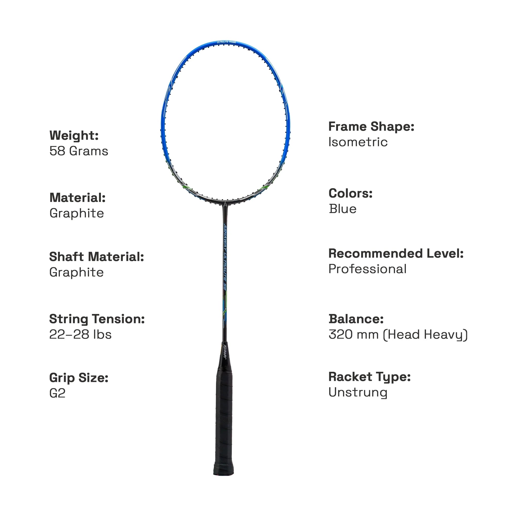 ASHAWAY ULTRALITE 58