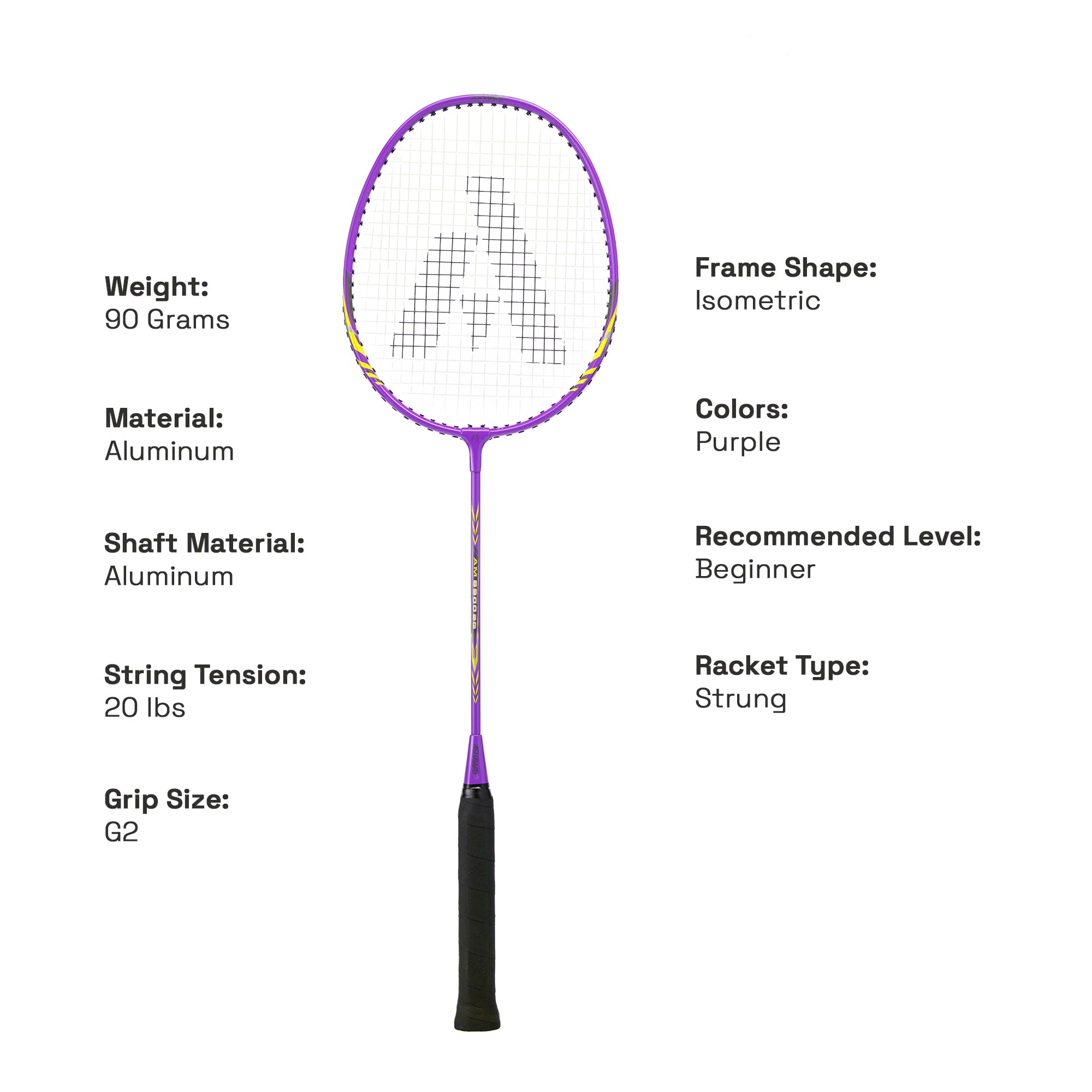 ASHAWAY AM 9900 SQ - T Joint Racquet