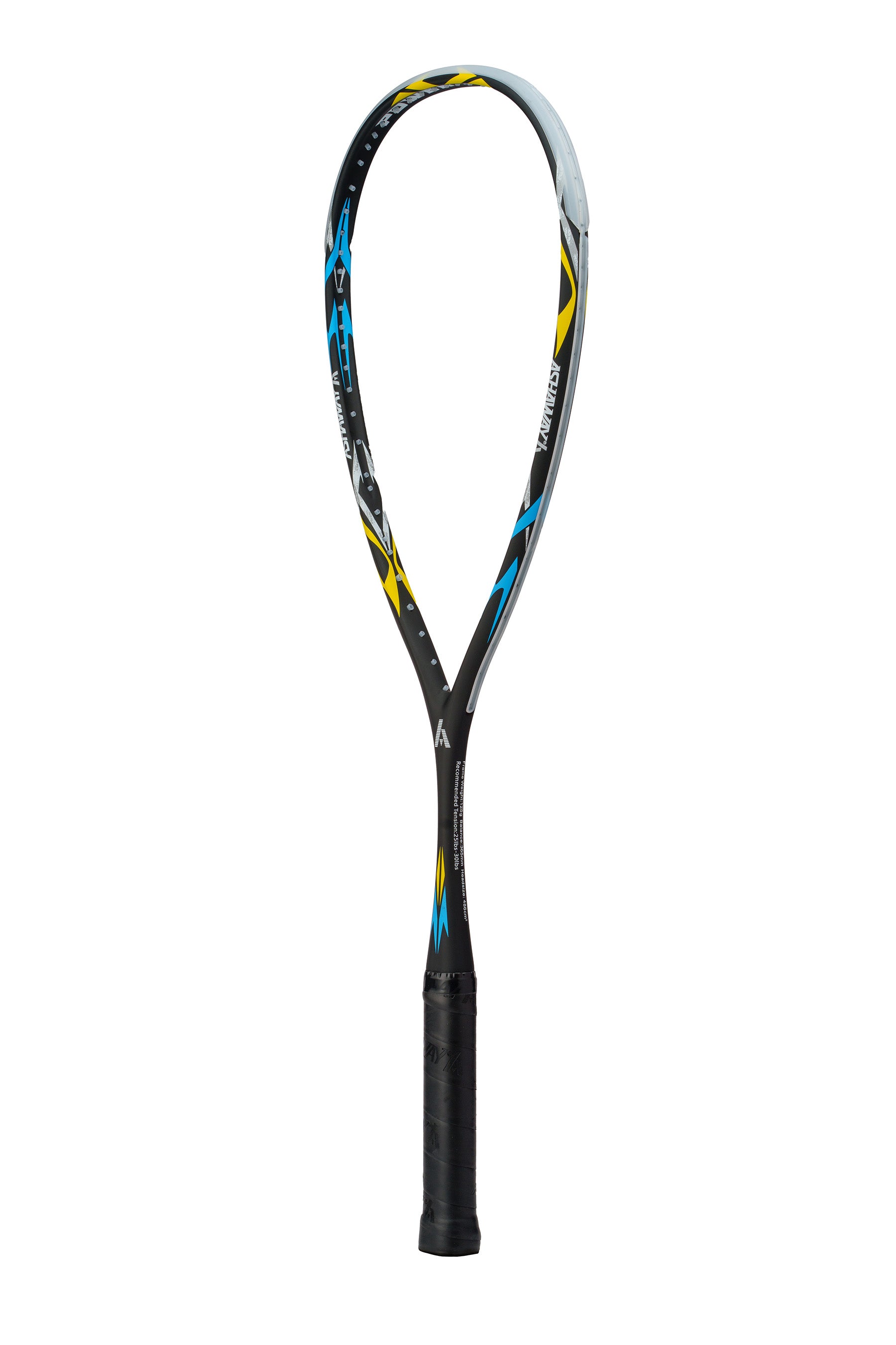 ASHAWAY POWERKILL ICE 125 Squash Racquet – 125g – Balance 365mm – Head Size 486 cm² – Up to 30 lbs – Unstrung