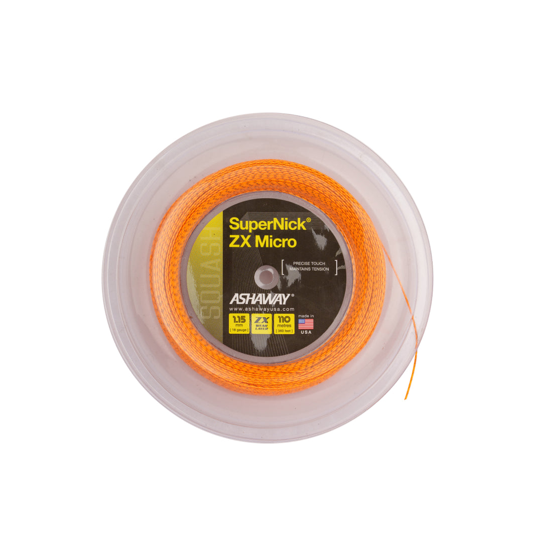 ASHAWAY SQUASH SUPER NICK ZX MICRO STRUNG