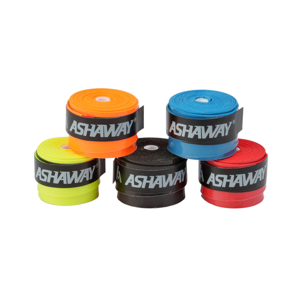ASHAWAY AGR-20 Round Badminton Grip (Assorted Colors, Pack of 5)