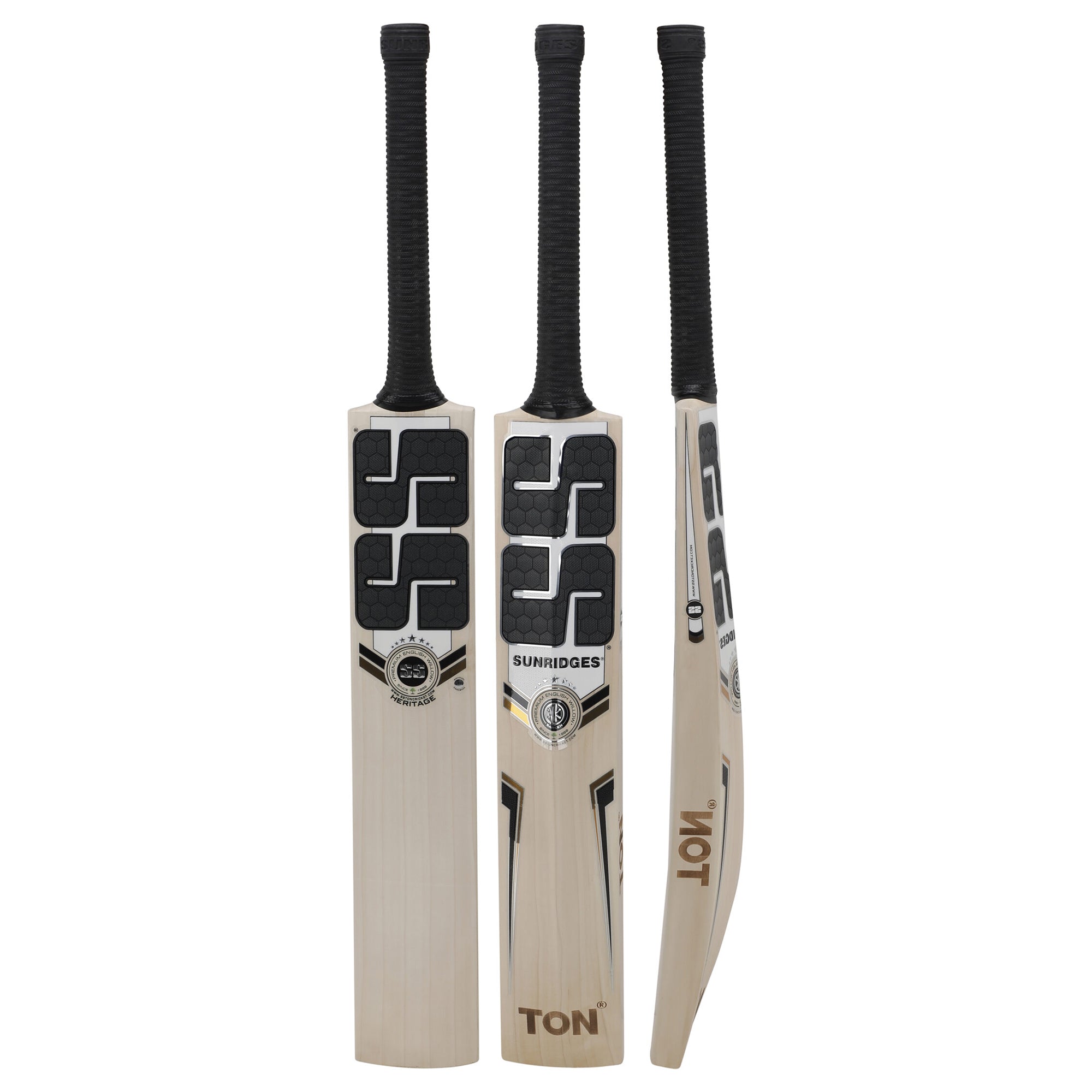 SS Heritage English Willow Cricket Bat - SH