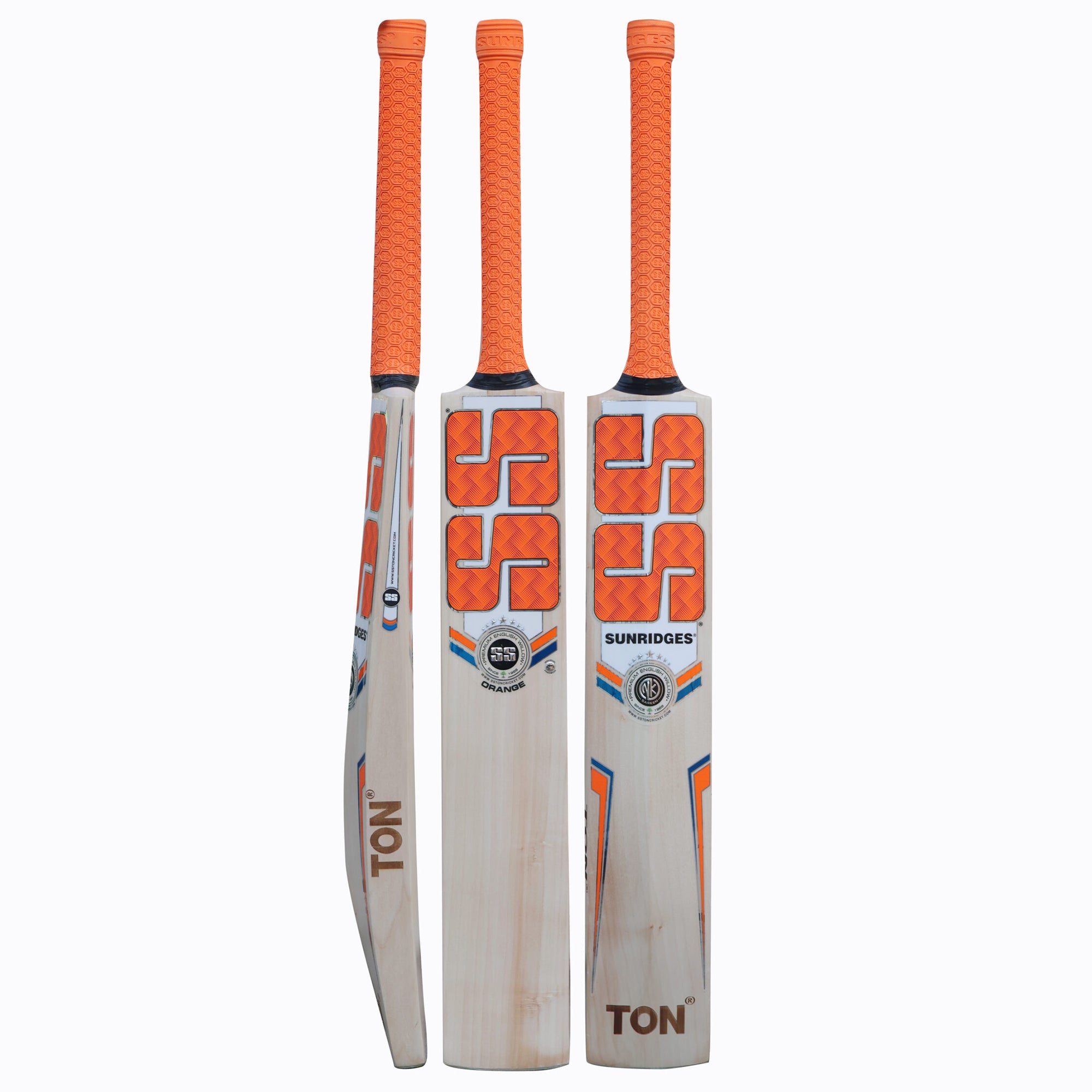 SS Orange English Willow Cricket Bat – SH