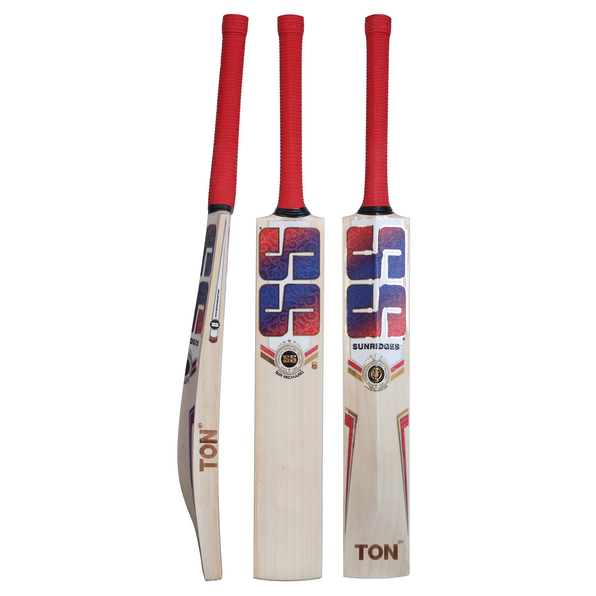 SS Sir Richard English Willow Cricket Bat - SH