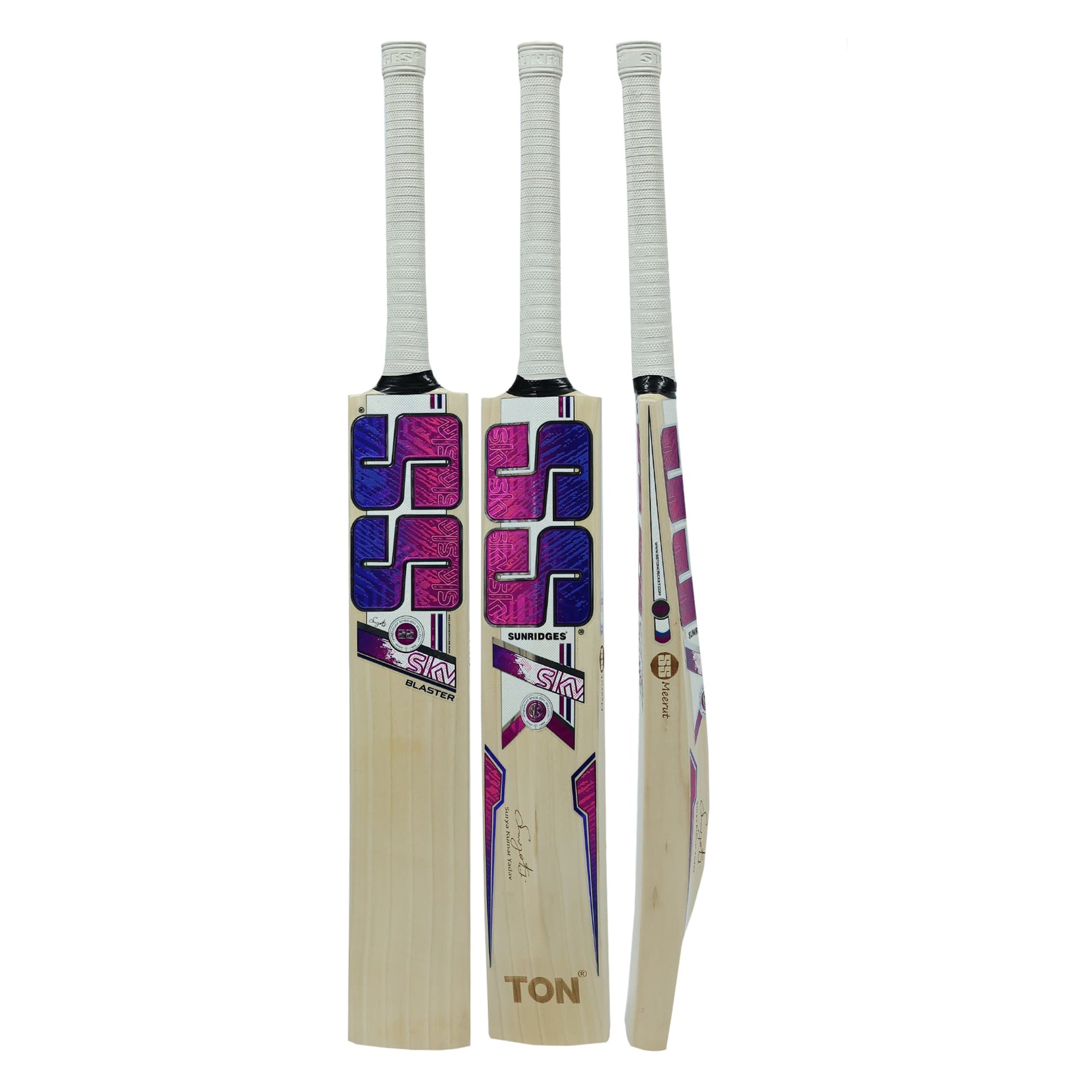 SS Sky Blaster English Willow Cricket Bat - SH