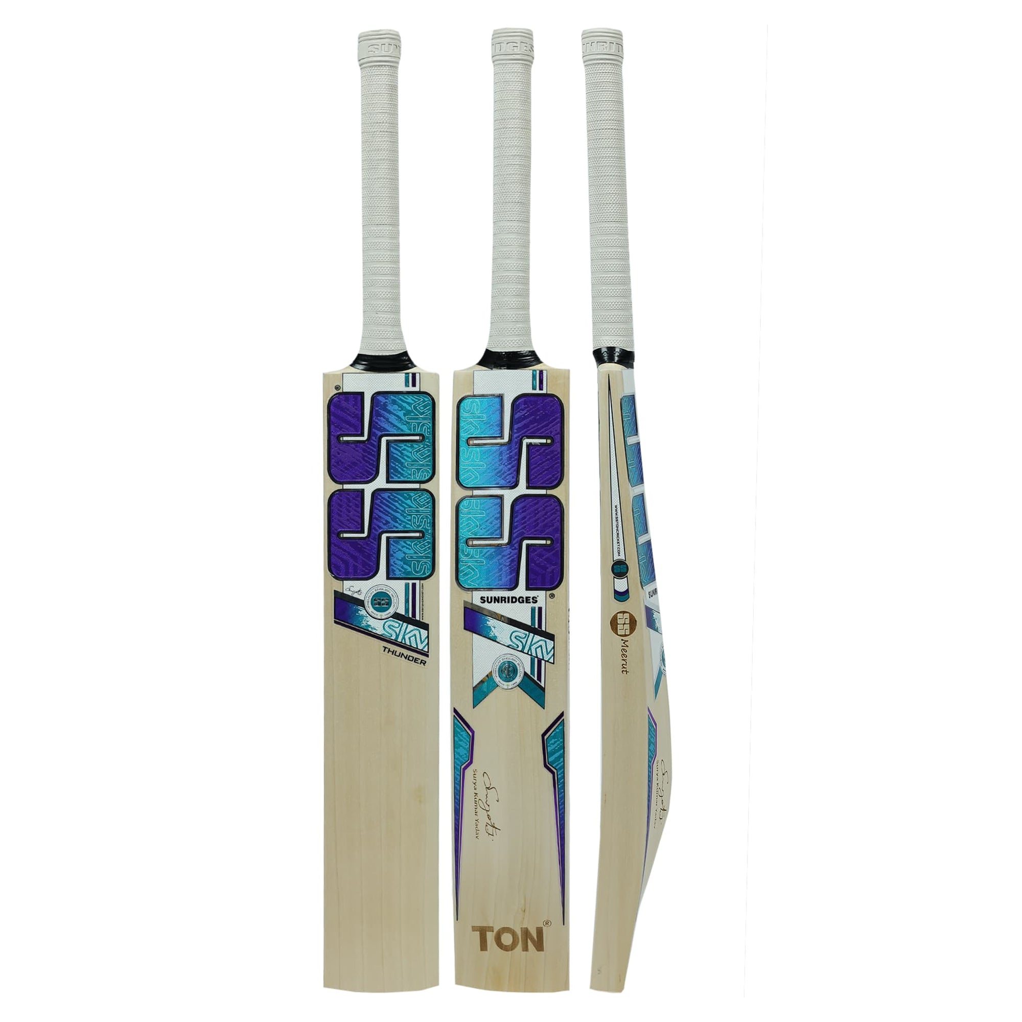 SS Sky Thunder English Willow Cricket Bat - SH