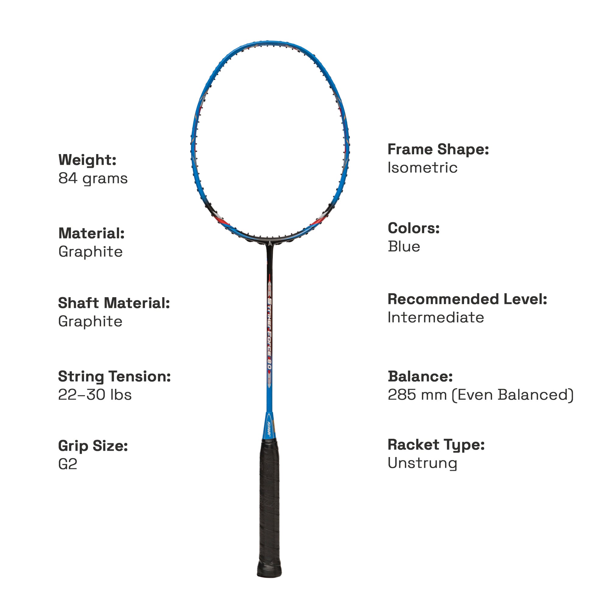 ASHAWAY STRIKER FORCE 80