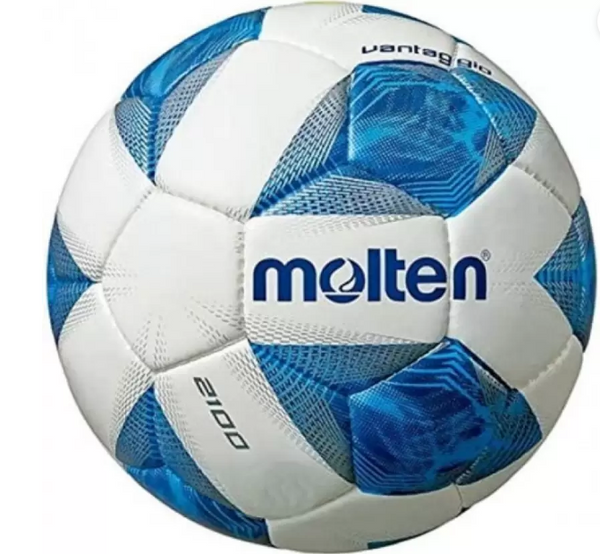 Molten 2100 Football – TPU Faux Leather Cover - Hand Stitched - Size 5