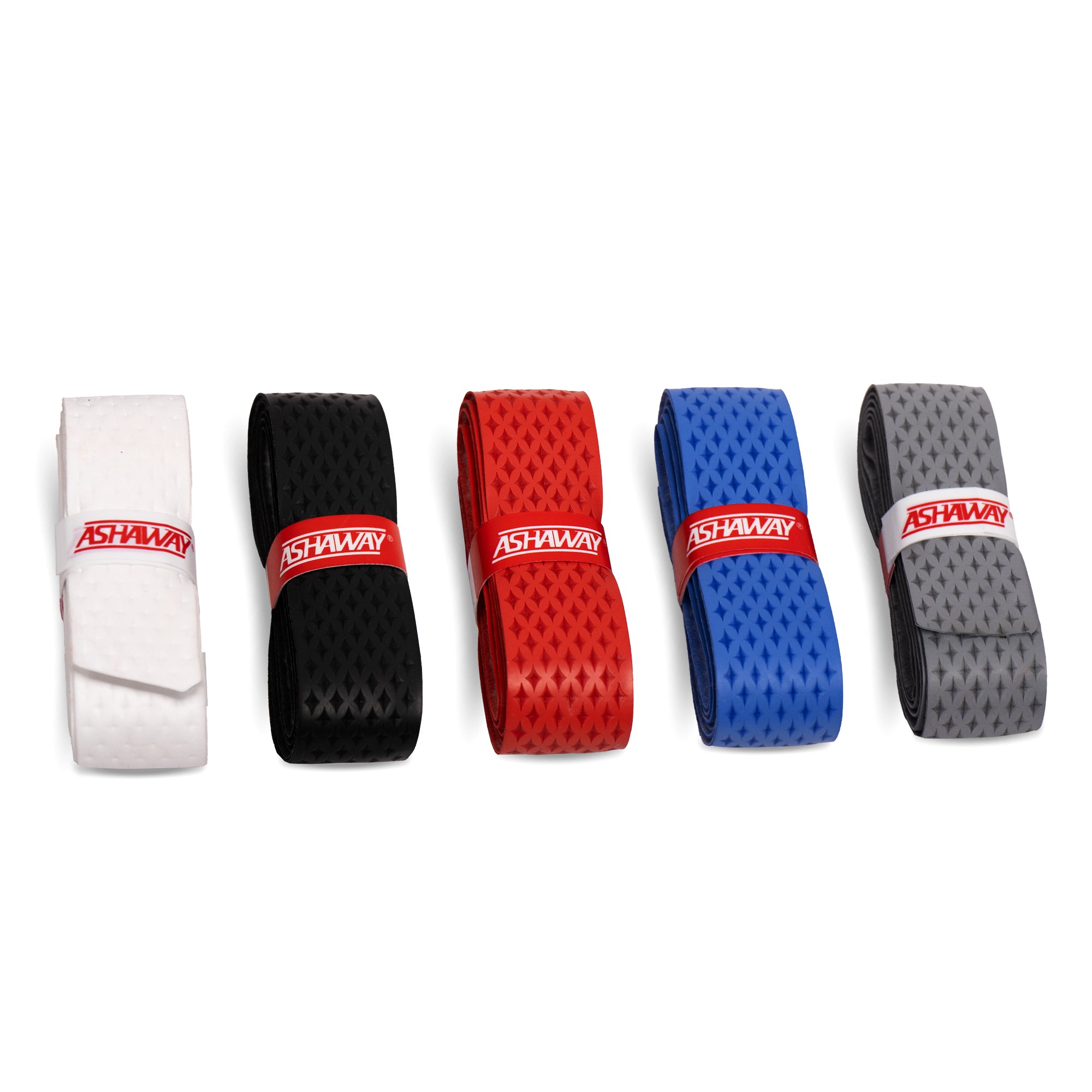 ASHAWAY Tekni Soft Grip (Assorted Colors, Pack of 2 & 5)
