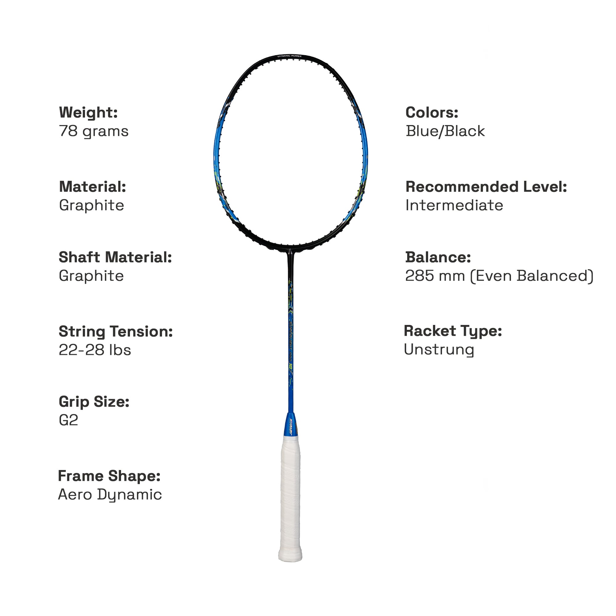 ASHAWAY SUPER LIGHT PRO 10